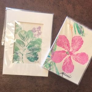Matted Art & Small Photo Album from Maui